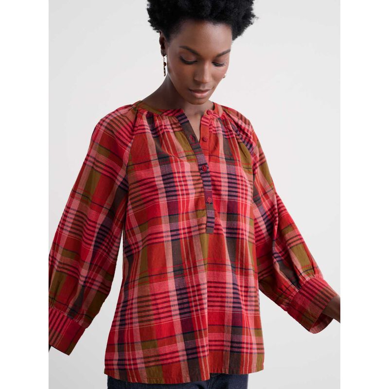 Seasalt Cornwall Moor Grass Shirt - Spring Squall Squash image number 2
